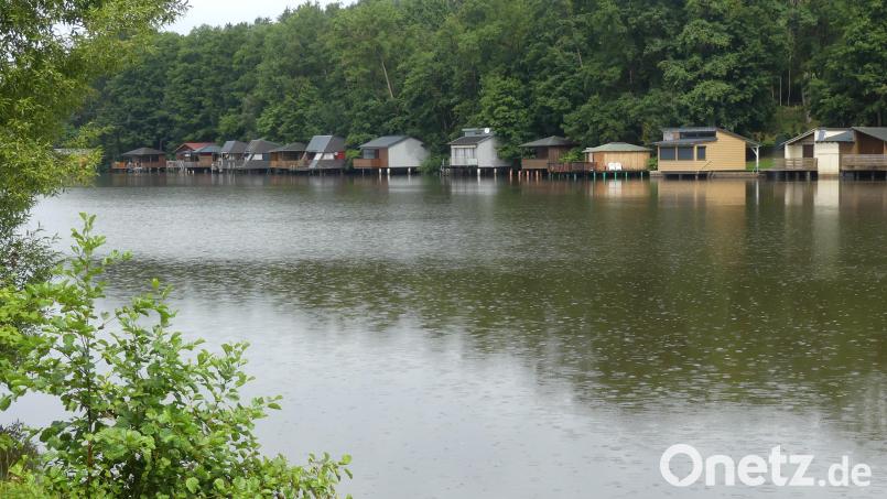 Die Bootshäuser am Rußweiher dürfen künftig eine Grundfläche von 75 Quadratmeter aufweisen. Bild: rn