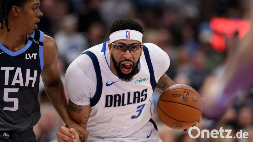 Anthony Davis soll die Dallas Mavericks wieder verlassen. (Archivbild) Bild: Tyler Tate/AP/dpa