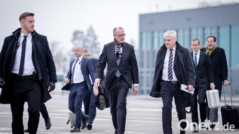 Nach seinen Antrittsreisen zu den Verbündeten in Europa und Nordamerika geht es für Merz nun darum, die Beziehungen zu wichtigen Ländern außerhalb von EU und Nato zu stärken. Bild: Kay Nietfeld/dpa