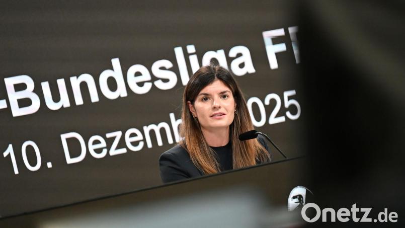 Katharina Kiel und der Ligaverband der Frauen: Keine Annäherung an den DFB. (Archivbild). Bild: Michael Brandt/dpa