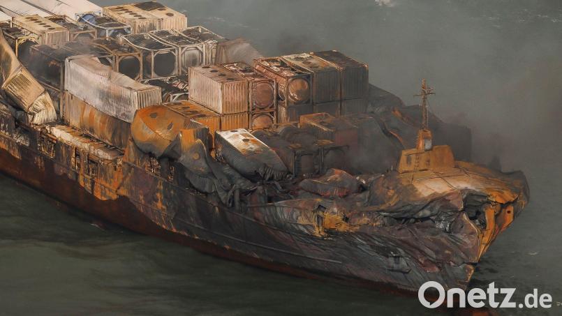 Das Unglück ereignete sich vor fast einem Jahr vor der Küste Englands. (Archivbild) Bild: Dan Kitwood/pool getty/AP/dpa