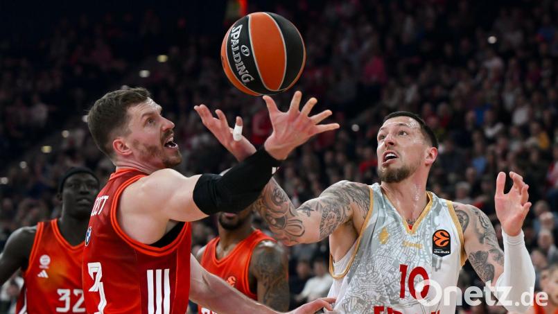 Im Duell zweier Welt- und Europameister setzte sich Andreas Obst gegen Daniel Theis durch. Bild: Sven Hoppe/dpa