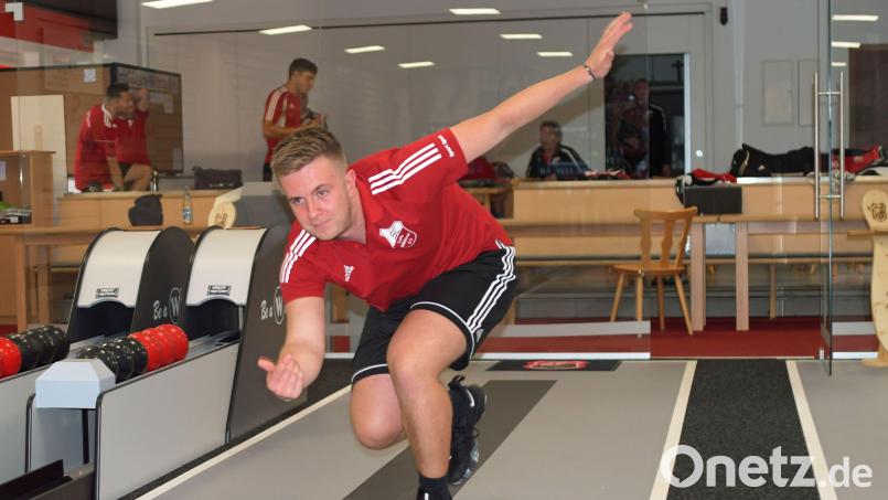 Christoph Kaiser will mit seinen Teamkollegen dem SSK Raindorf im Pokal-Achtelfinale ein Bein stellen. Archivbild: otr