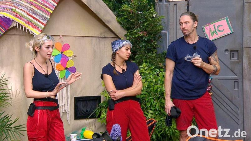 Zwischen Eva (Mitte) und Ariel hatte es in der vierten Folge des Dschungelcamps heftig gekracht. (Archivfoto) Bild: Tag 4/-/