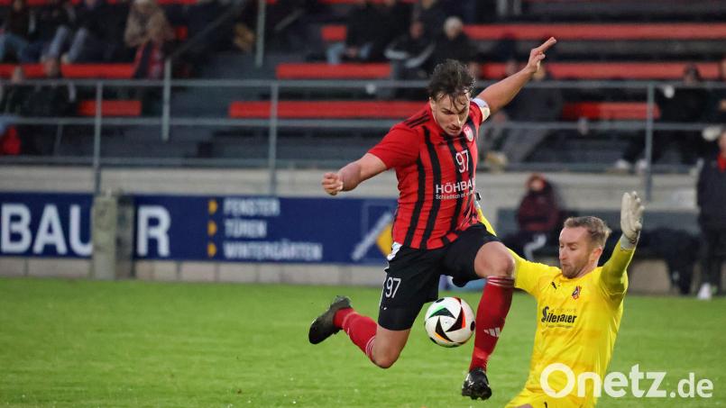 Nico Argauer will auch in der Saison 26/27 für den SC Luhe-Wildenau Tore schießen. Archivbild: Dieter Jäschke