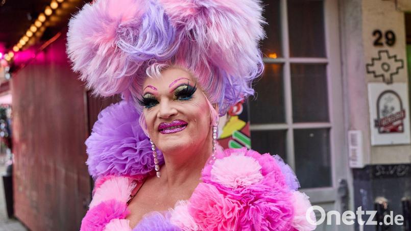 Die Bar von Olivia Jones soll in wenigen Wochen eröffnen. (Archivbild) Bild: Georg Wendt/dpa