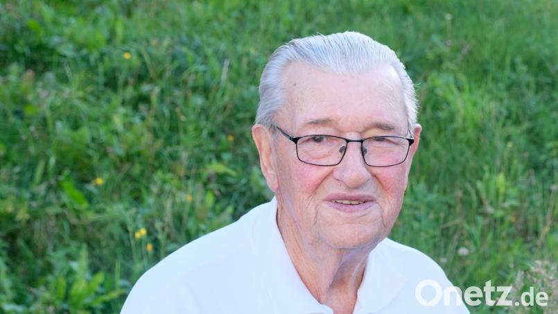 Hans Hafner feierte 90. Geburtstag. Der Metzger war bis vor einigen Jahren eine Institution, wenn es um Hausschlachtungen ging. Bild: do