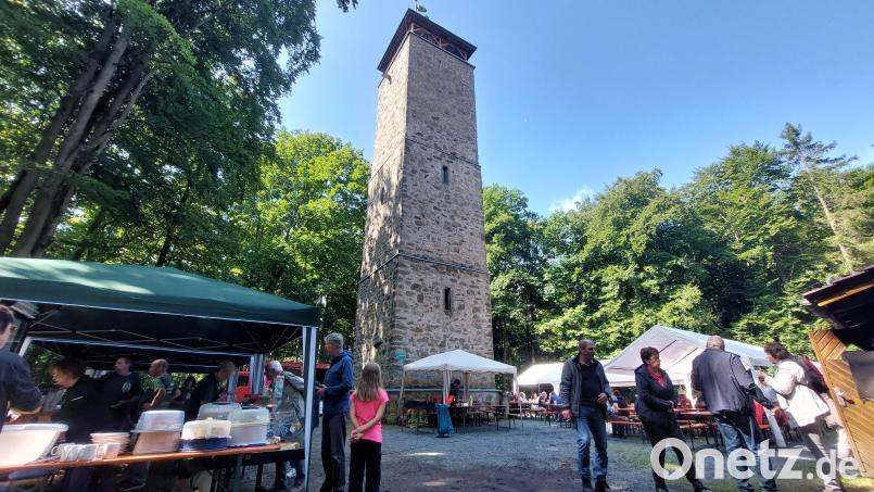 Zahlreiche Besucher kamen zum Fest auf den Fischerberg in Weiden. Bild: Kunz
