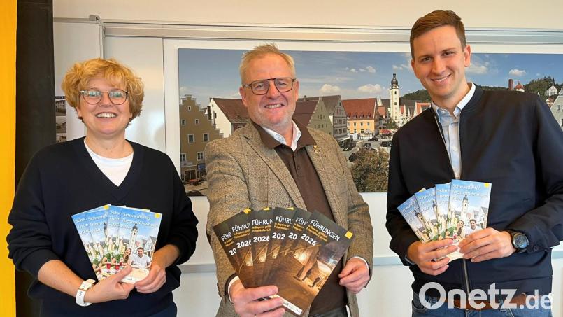 Vorstellung des Programms des Tourismusbüros Schwandorf für 2026. Foto: Andreas Hofmeister