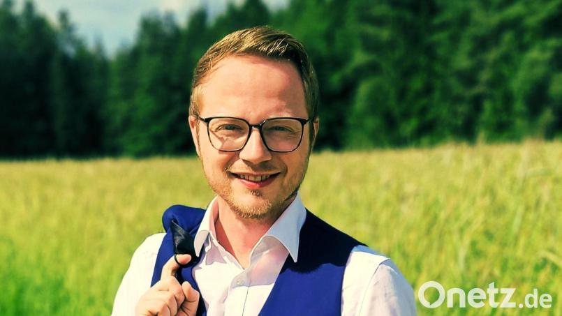 Stephan Schlögl sing in Sulzbach-Rosenberg über Wien. Bild: Stephan Schlögl