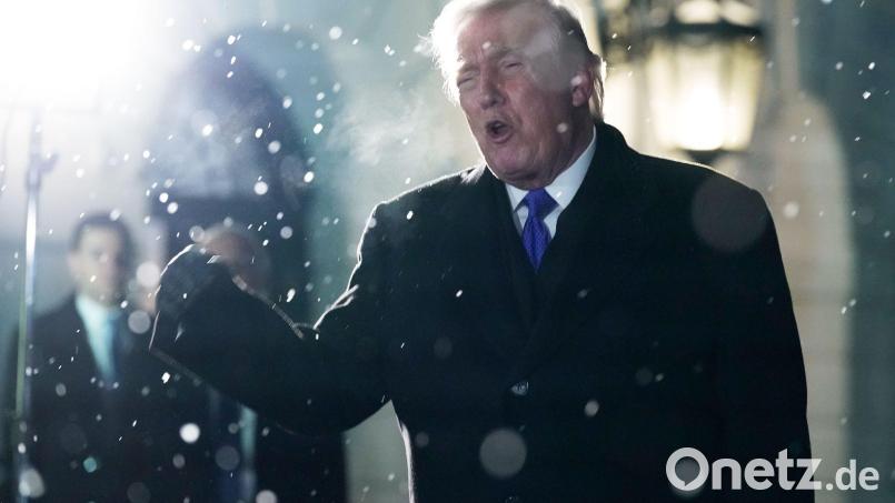 Kündigt weitere Gespräche mit dem Iran an - US-Präsident Trump. Bild: Jose Luis Magana/AP/dpa