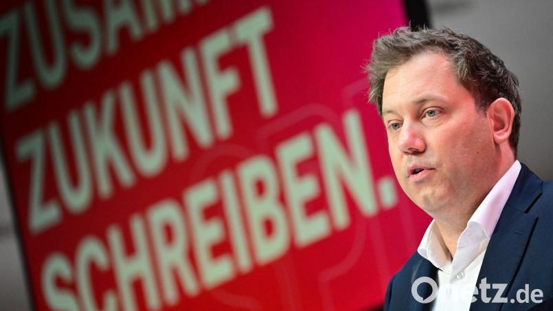 Klingbeil wirbt für einen neuen Kurs in den Beziehungen zu den USA. Bild: Sebastian Christoph Gollnow/dpa