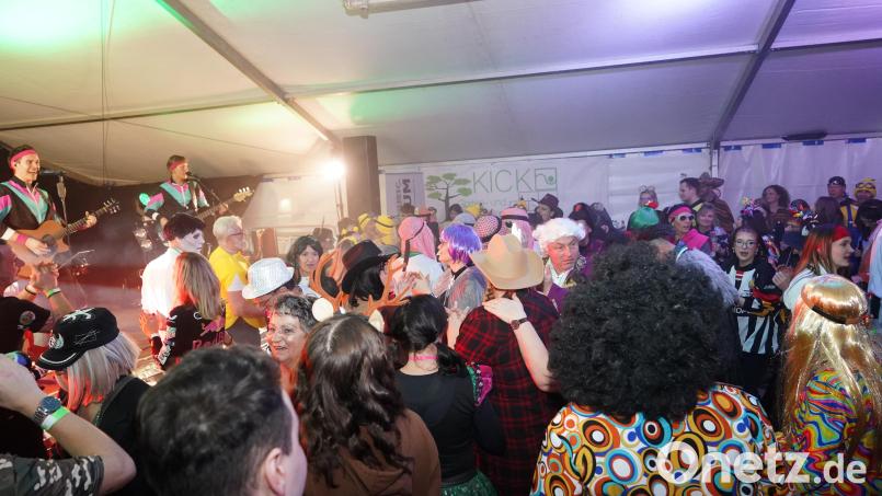 Der erste Neidaffer Zeltfasching war ein voller Erfolg. Bild: mcl