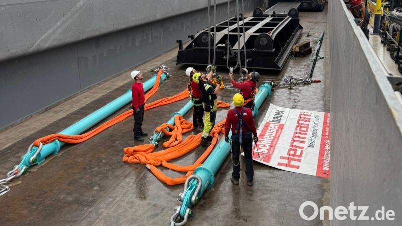 An den Schleusen in Deutschland wird die Arbeit für die Spezialisten von Hermann so schnell wohl nicht ausgehen. Archivbild: Romina Köhler/Hermann GmbH