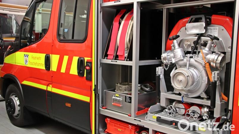 So sieht ein Tragkraftspritzenfahrzeug-Logistik aus. Dieses hier gehört der Feuerwehr Troschelhammer. Symbolbild: jma