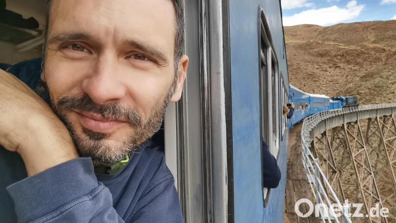 Er ist aufgebrochen, um die Geschichte seines Großvaters zu erforschen - auch in Amberg: Matteo Bertoli aus Padua. Bild: Matteo Bertoli