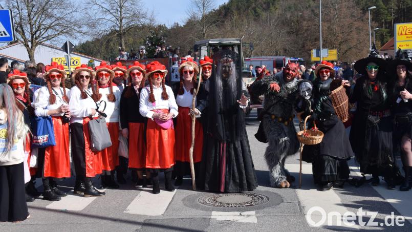 Unterschiedlichste Gruppen sind beim Faschingszug zum Ausklang der fünften Jahreszeit am Faschingsdienstag ab 14 Uhr beim großen Narrenzug unterwegs durch die Faschingshochburg im südlichsten Ort des Landkreises. Bild: bö