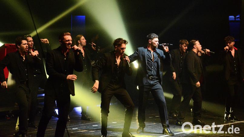 Die "12 Tenöre" begeisterten das Weidener Publikum. Bild: Kunz