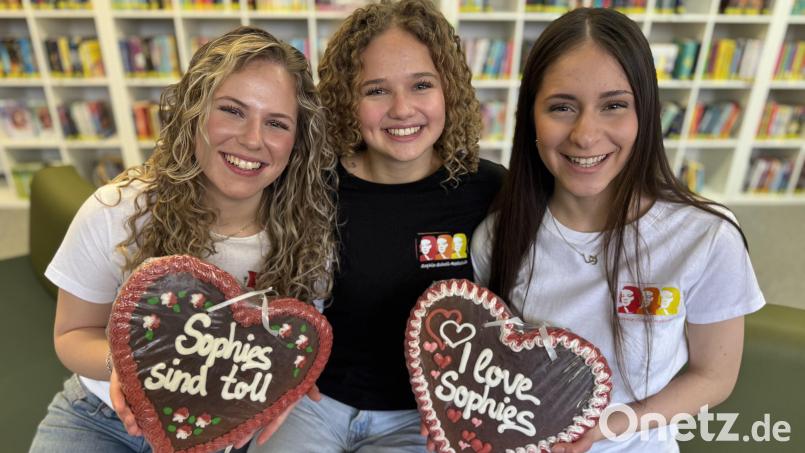 Die Schülersprecherinnen der Sophie-Scholl-Realschule. Bild: Sophie-Scholl-Realschule Weiden