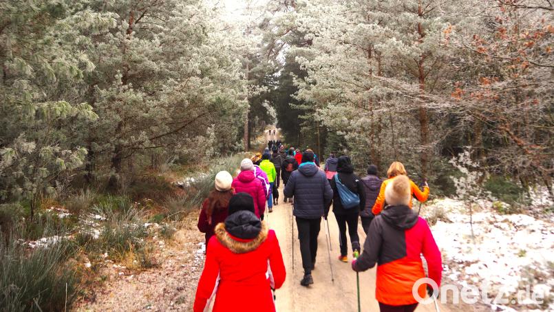 Im vergangenen Jahr genossen die Teilnehmer des Vorbacher Silvesterlaufs die wunderbare Winterlandschaft. Archivbild: wmi