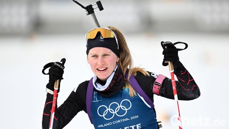 Julia Tannheimer bestreitet ihr erstes Olympia-Rennen. Bild: Hendrik Schmidt/dpa