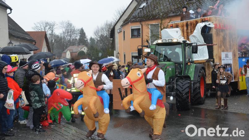 Western-Style beim Faschingsumzug in Altenstadt. Bild: dob