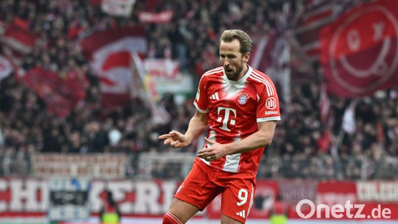 Jubelt über sein 500. Karrieretor: Harry Kane von Bayern München. Bild: Carmen Jaspersen/dpa