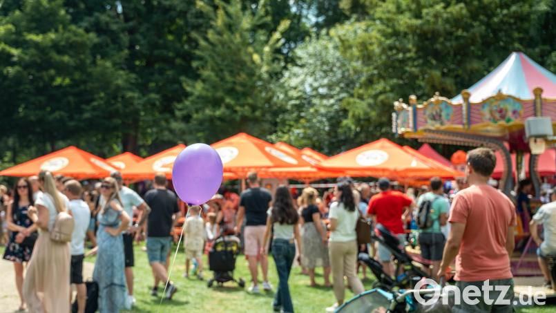 Am 19. Juli findet wieder das Kinderbürgerfest im Max-Reger-Park in Weiden statt. Archivbild: Marina Gube