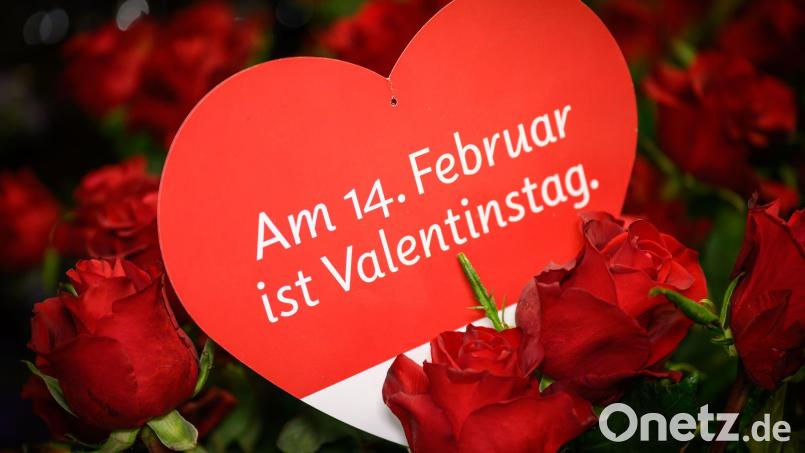 Der Valentinstag ist auch in Norwegen besonders. (Symbolbild) Bild: Patrick Pleul/dpa
