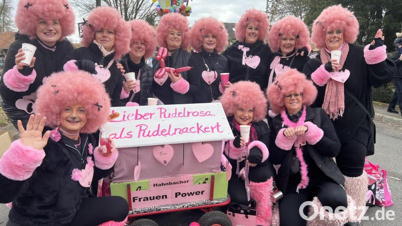 Die Damen fühlen sich pudelwohl. Bild: mma