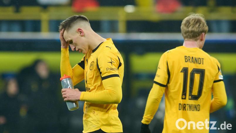 Nico Schlotterbeck fehlt Borussia Dortmund gegen Atalanta Bergamo. (Archivbild) Bild: Bernd Thissen/dpa