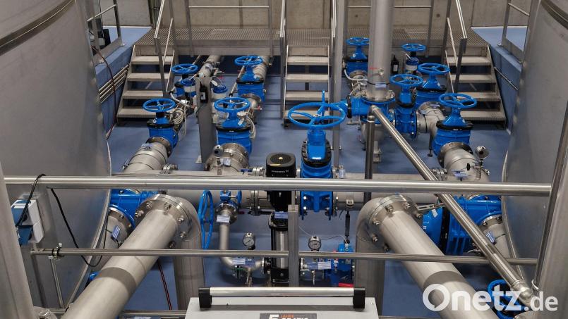 Modernste Technik wurde beim Hochbehälter in Schwenderöd verbaut. Bild: no