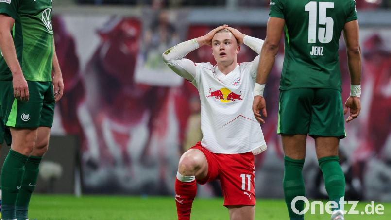 Conrad Hader (M) nach einer vergebenen Großchance. Bild: Jan Woitas/dpa