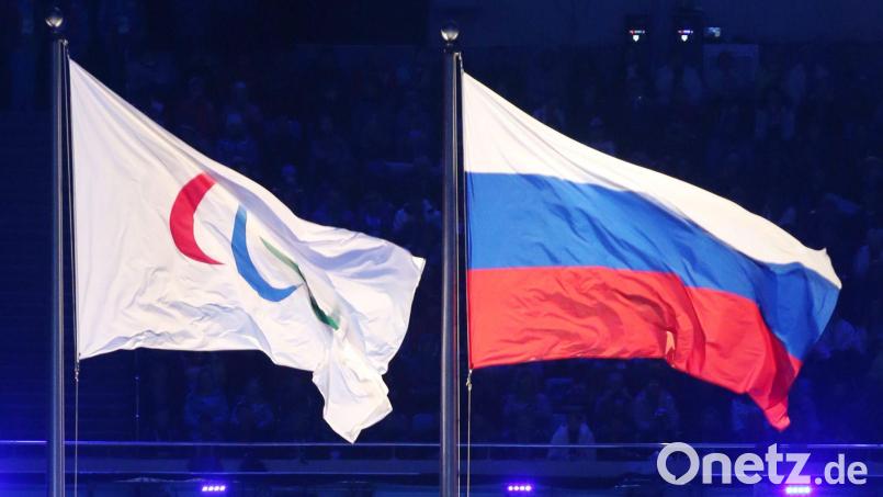 Russland darf sechs Teilnehmer unter eigener Flagge zu den Paralympics in Italien schicken. (Archivbild) Bild: Sergei Chirikov/EPA/dpa