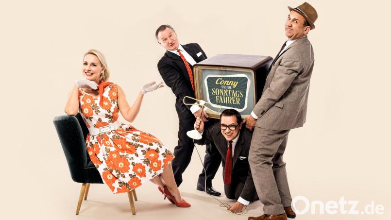 Conny &amp; die Sonntagsfahrer mit "Musik liegt in der Luft" in Amberg Bild: Karin Haselsteiner/exb