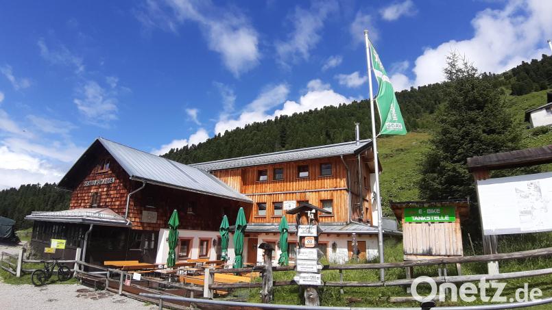 Die Weidener Hütte. Bild: Kunz