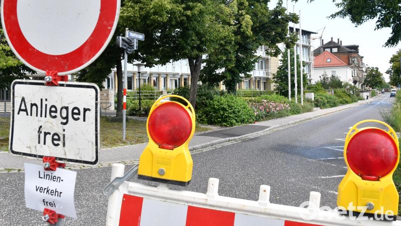 Die Plechstraße in Amberg ist vom 23. Februar bis zum 13. März gesperrt Symbolbild: Petra Hartl
