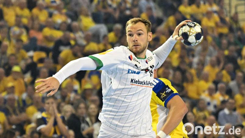 Welthandballer Mathias Gidsel war einmal mehr bester Berliner Schütze. (Archivbild) Bild: Piotr Polak/PAP/dpa