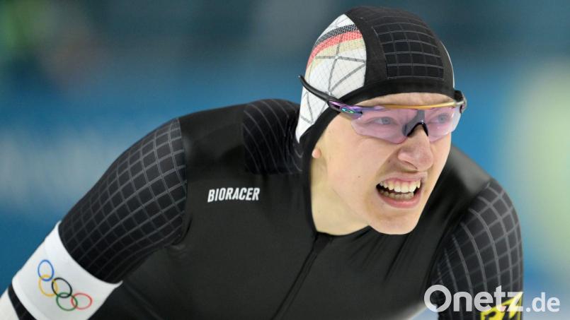 Finn Sonnekalb lief über 1.500 Meter auf einen enttäuschenden 13. Platz. Bild: Peter Kneffel/dpa