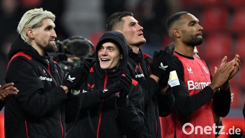 Robert Andrich und Florian Wirtz waren bei Bayer Leverkusen Mannschaftskollegen. (Archivbild) Bild: Federico Gambarini/dpa