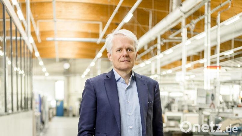 Thomas Hanauer ist Geschäftsführer der Firma EMZ-Hanauer. Er führt das Familienunternehmen mit Sitz in Nabburg in dritter Generation. Bild: Marco Linke/Manntau