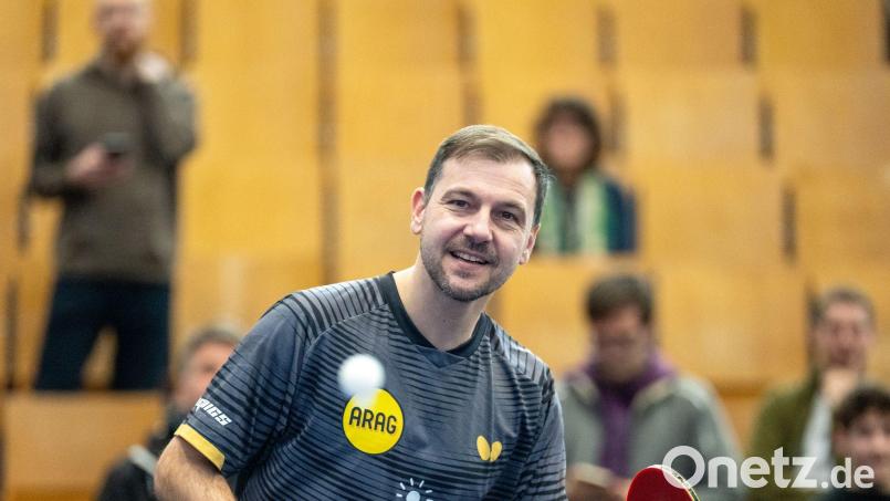 Tischtennis-Legende Timo Boll spricht über seinen aufregenden Hollywood-Dreh mit Hauptdarsteller Timothée Chalamet. (Archivbild) Bild: Soeren Stache/dpa