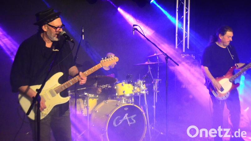 Die Amberger Band "GAS" trat zum ersten Mal in Weiden im Rockclub Salute auf. Bild: Kunz