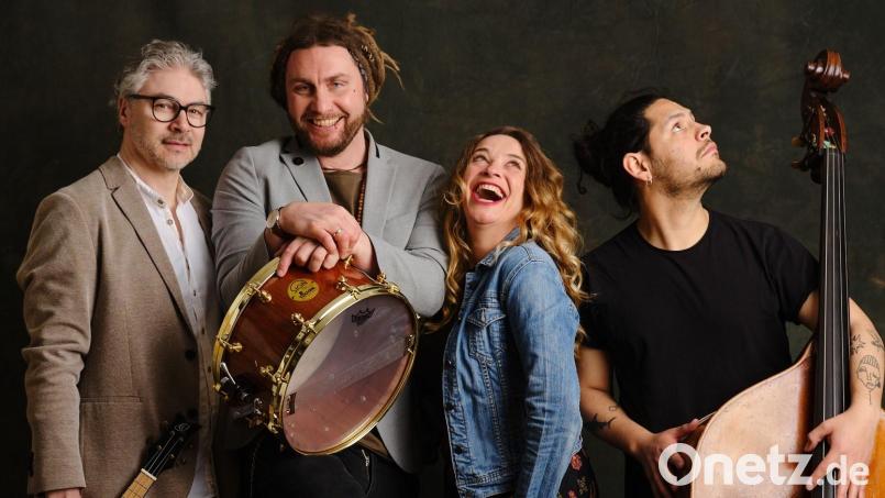 LIAB, die Band, die Jazz-Soul mit bayerischer Mundart verbindet, tritt am 28. Februar im Kultur-Schloss Theuern auf. Bild: LIAB