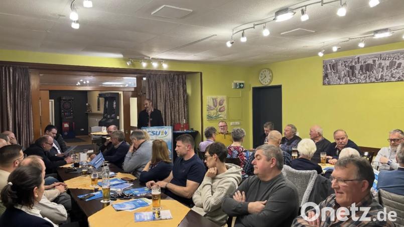 Politischer Aschermittwoch der CSU im Naabtalhaus in Oberwildenau. Bild: Paul Zaruba