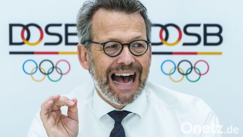 DOSB-Vorstandschef Otto Fricke ordnet die deutsche Medaillenausbeute bei Olympia ein. (Archivbild) Bild: Andreas Arnold/dpa