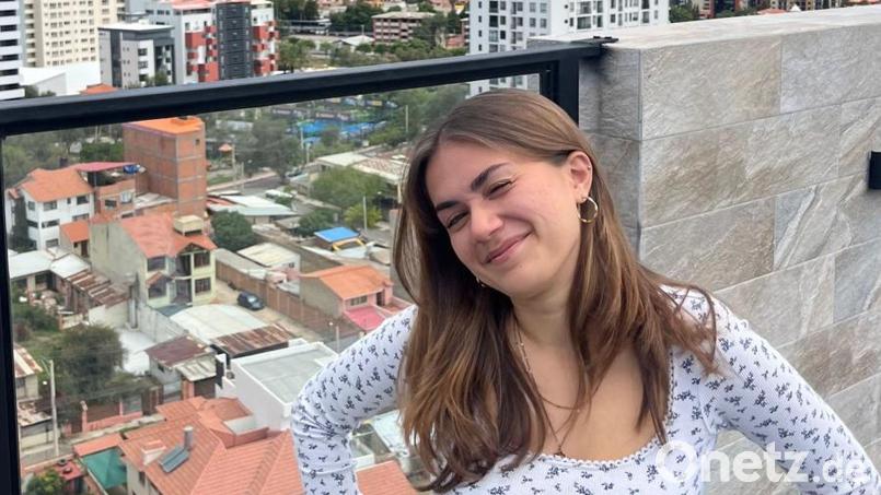 Die 18-jährige Mirjam Mestan aus Weiden macht ihren Freiwilligendienst in Bolivien. Bild: Mirjam Mestan/privat