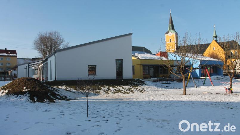 Bei der Gestaltung der Außenanlagen beim Kinderhaus ist der kommunale Bauhof mit im Boot. Bild: pi