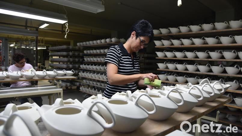 Ein Blick in das BHS-Tabletop-Werk in Schönwald: Spätestens Ende 2027 wird hier nicht mehr produziert. Bild: Stefan Puchner