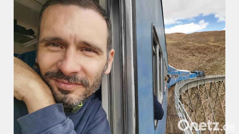 Er ist aufgebrochen, um die Geschichte seines Großvaters zu erforschen - auch in Amberg: Matteo Bertoli aus Padua. Bild: Matteo Bertoli